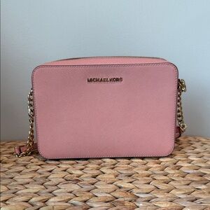 Michael Kors Blush Pink Crossbody Bag